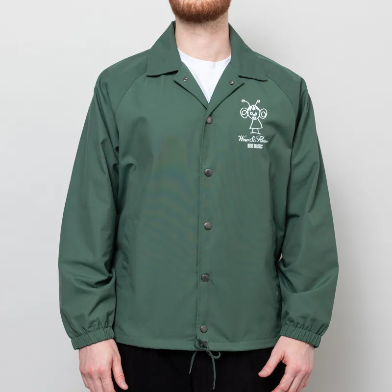 Deus Ex Machina Sensory Overload Coach Jacket Dark Forest