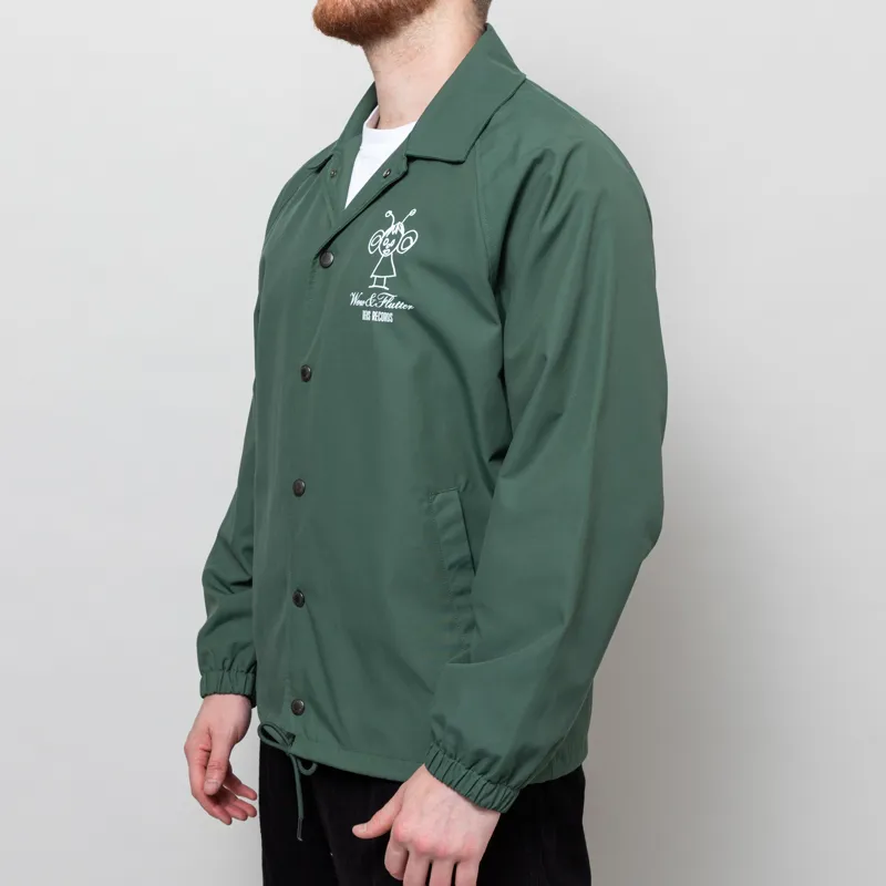 Deus Ex Machina Sensory Overload Coach Jacket Dark Forest-2