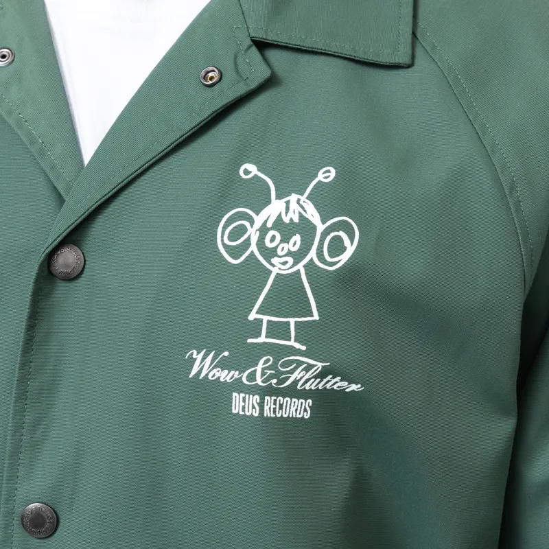 Deus Ex Machina Sensory Overload Coach Jacket Dark Forest-8