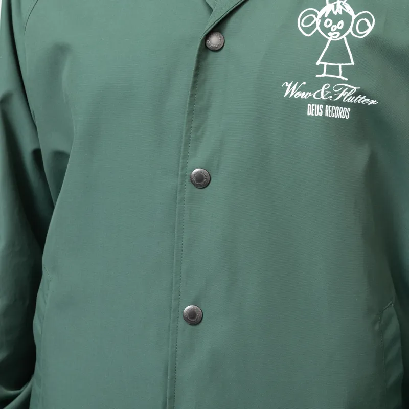 Deus Ex Machina Sensory Overload Coach Jacket Dark Forest-7