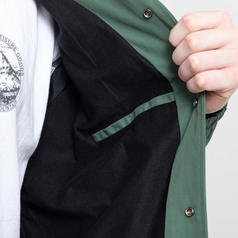 Deus Ex Machina Sensory Overload Coach Jacket Dark Forest-10