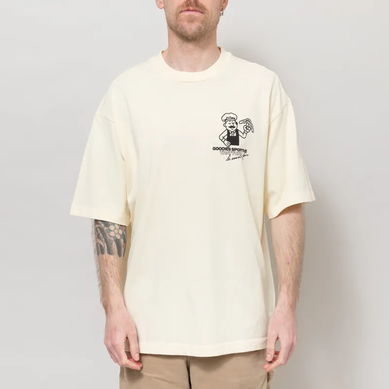 Goodies Sportive Dolce Vita T Shirt Butter-2