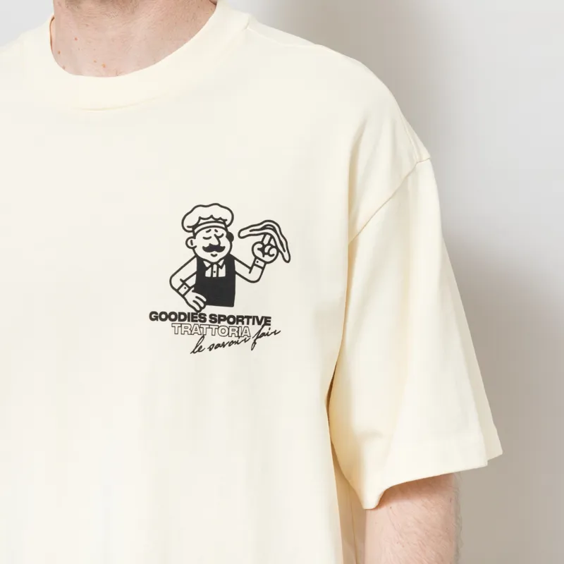 Goodies Sportive Dolce Vita T Shirt Butter-6