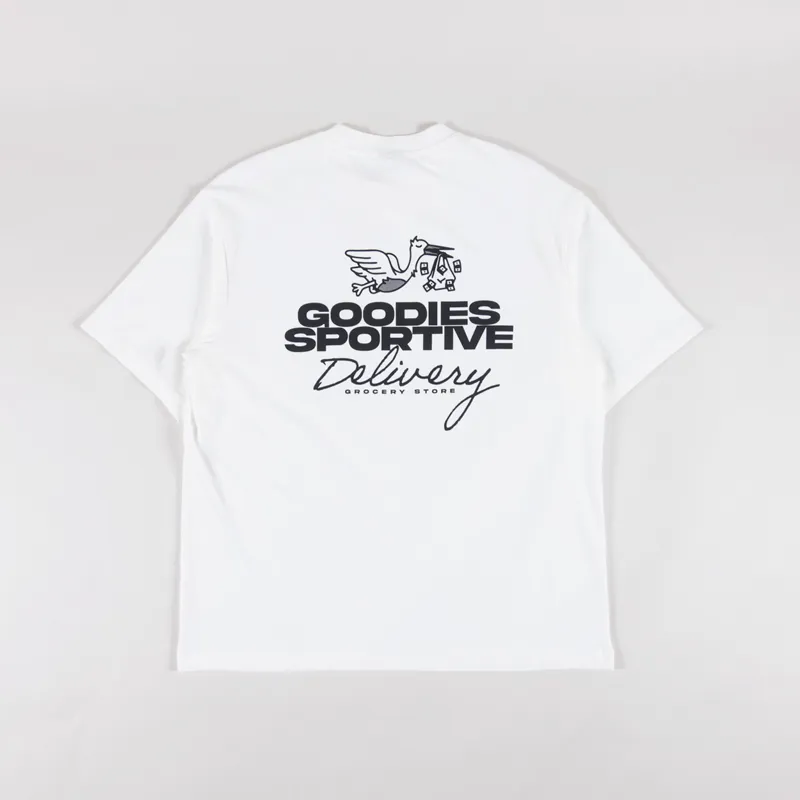Goodies Sportive Delivery T Shirt White