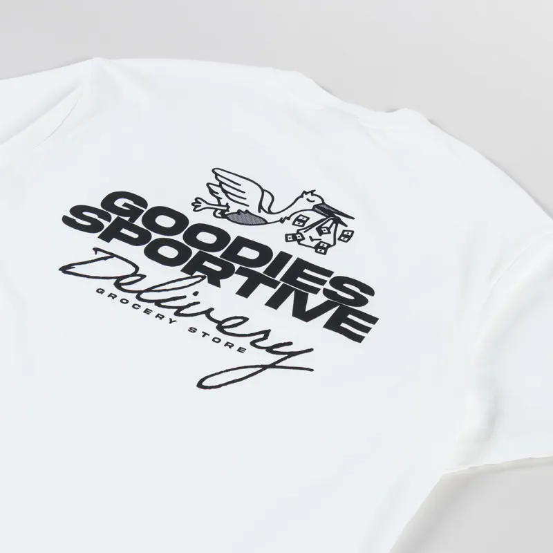 Goodies Sportive Delivery T Shirt White-2