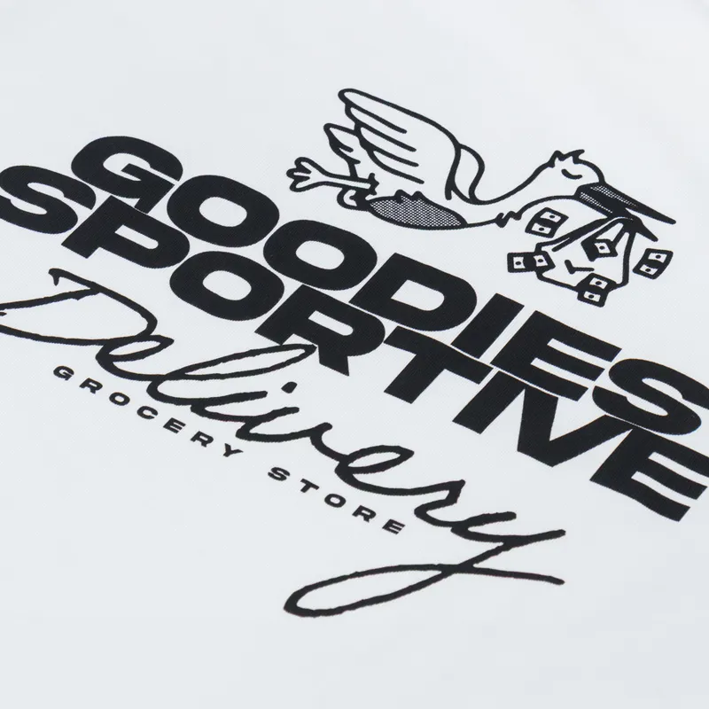 Goodies Sportive Delivery T Shirt White-4