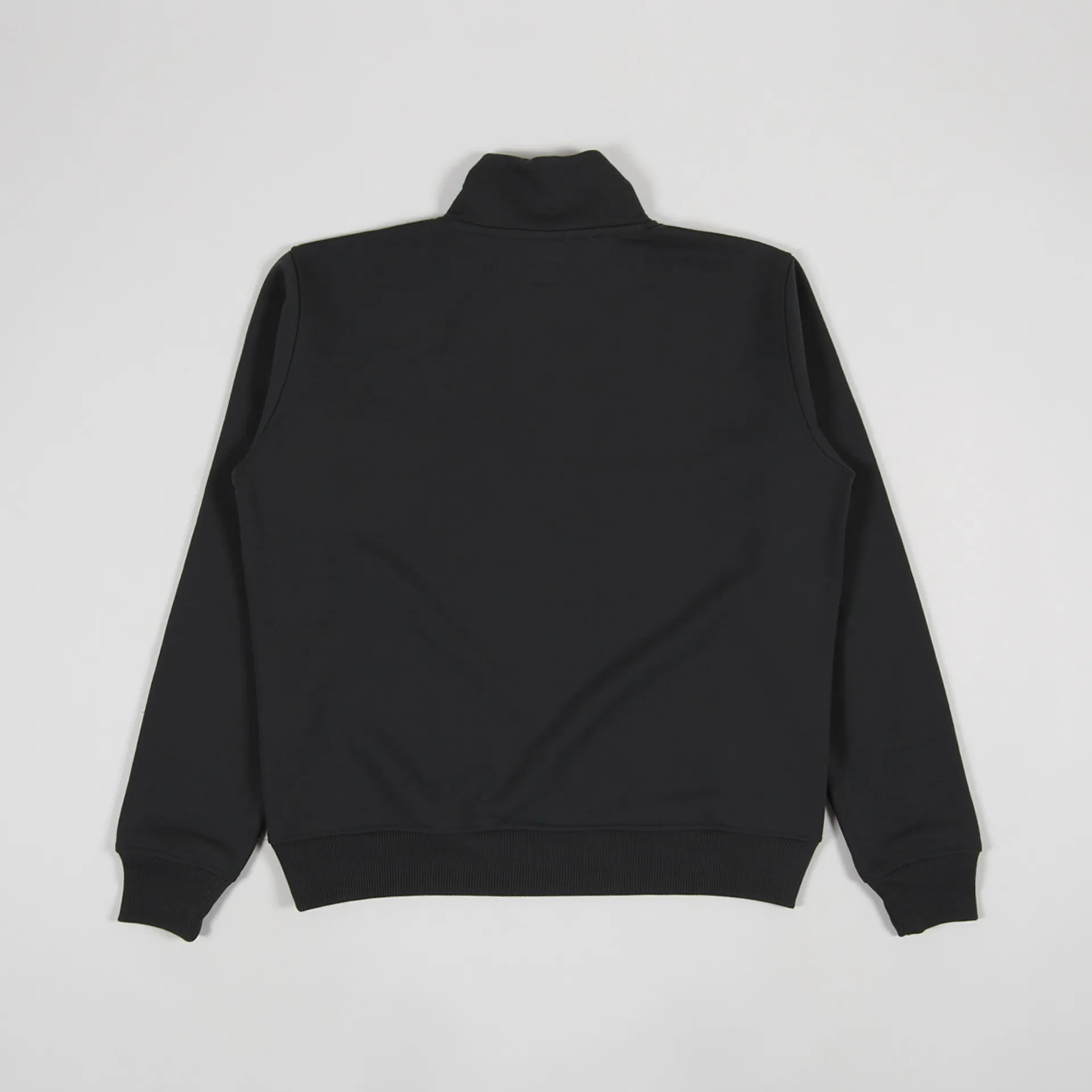 SCRT Mens Dada Fountain Pullover Zip Neck Sweatshirt Black