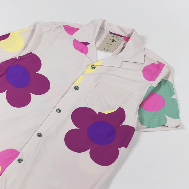 Oas Daisy Viscose Shirt Pink-3
