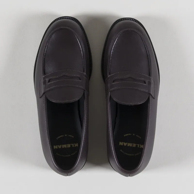 Kleman Womens Dalior 2 Shoes Burgundy-3