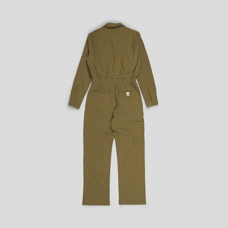 L.F.Markey Womens Danny Boilersuit Chartreuse-4