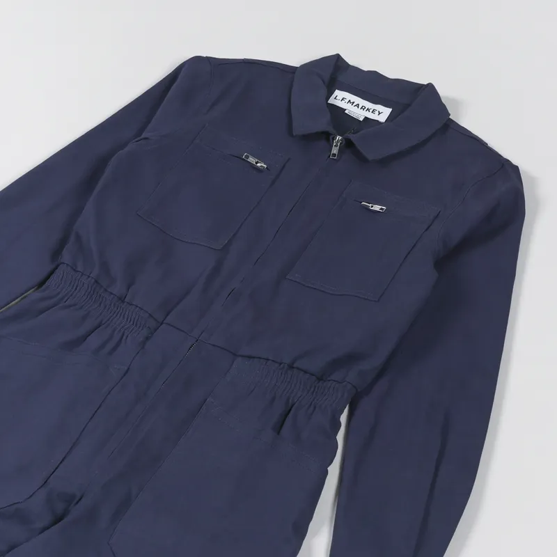L.F.Markey Womens Danny Boilersuit Navy-9