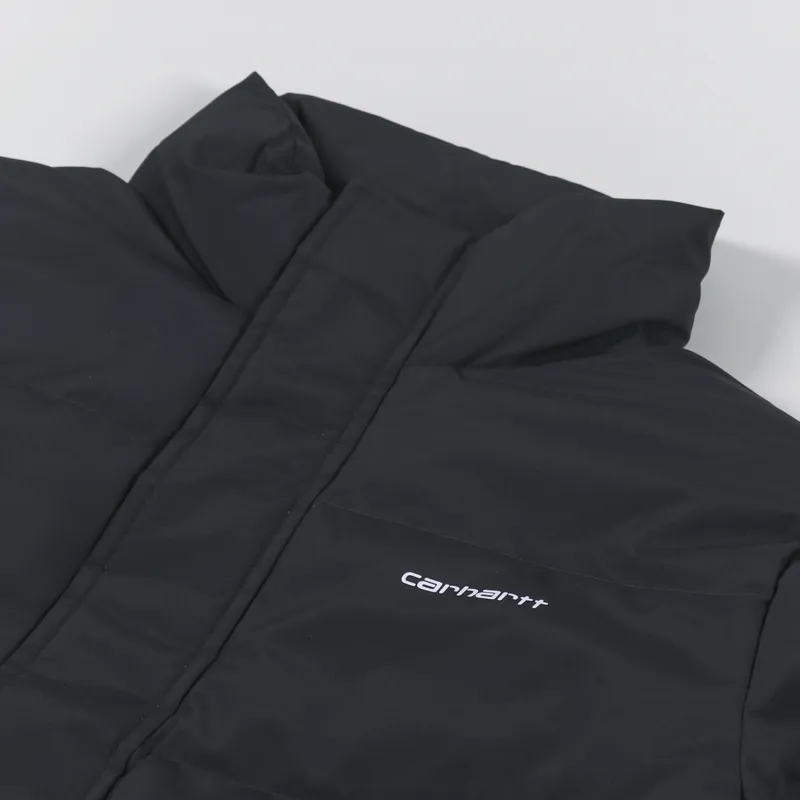 Carhartt WIP Danville Down Jacket Black White-9