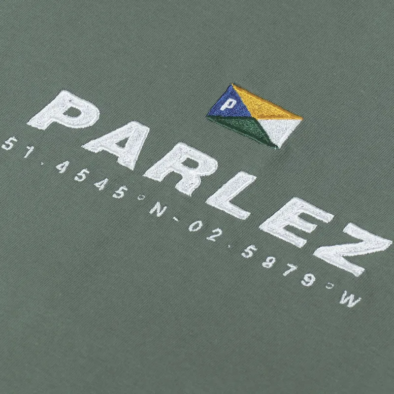 Parlez Davis T Shirt Khaki-1
