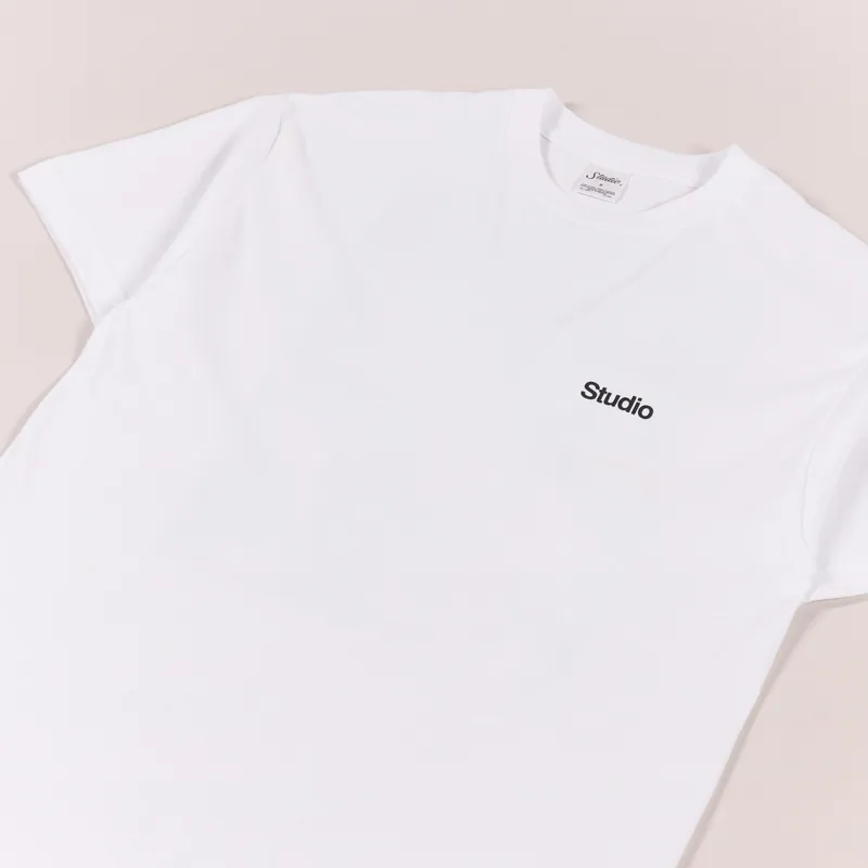 Studio Skateboards Dawg Bite T Shirt White-3