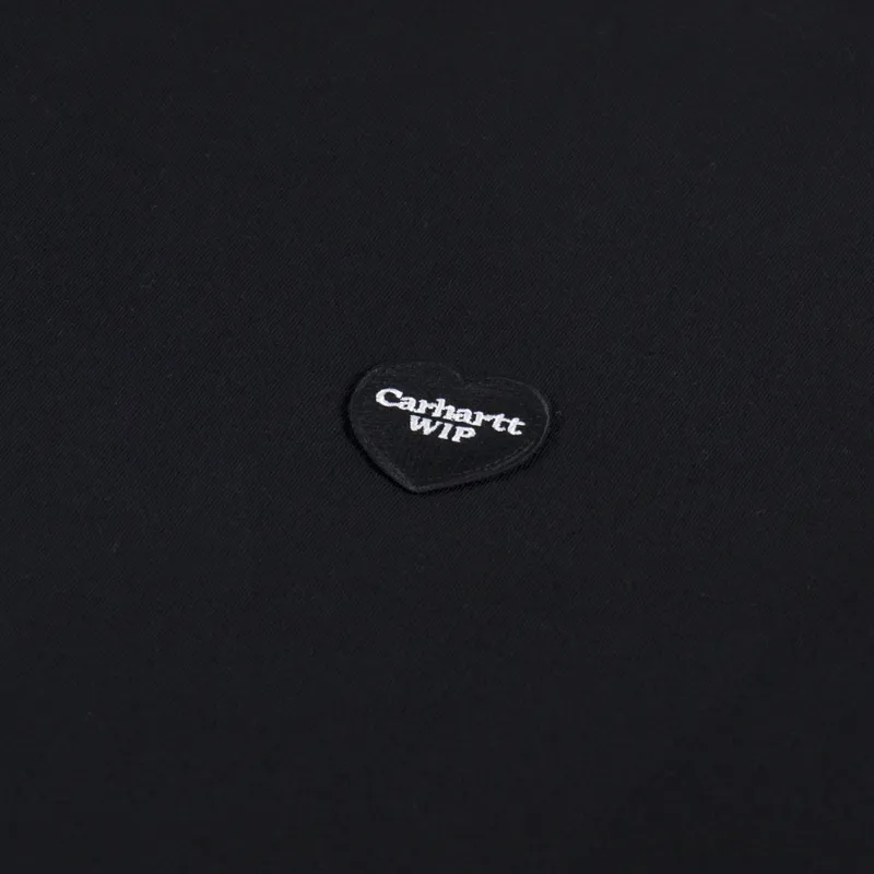 Carhartt WIP Double Heart T Shirt Black-5