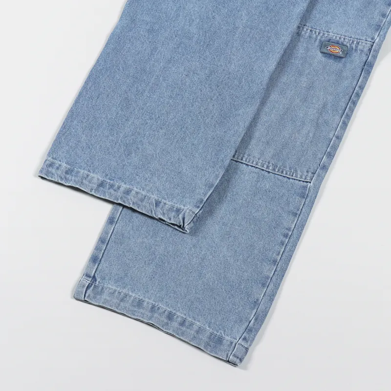 Dickies Double Knee Denim Pant Light Wash-4