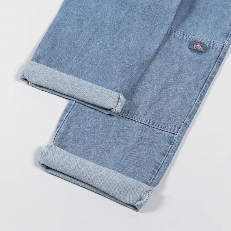Dickies Double Knee Denim Pant Light Wash-3
