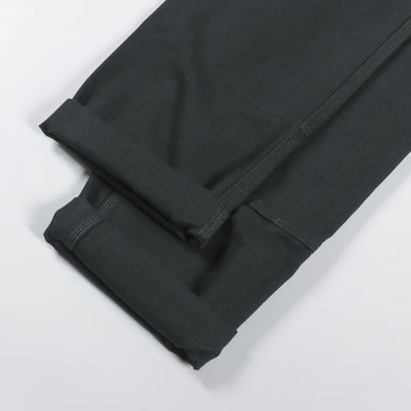 Carhartt WIP Double Knee Pant Black Rinsed Dearborn Canvas-6