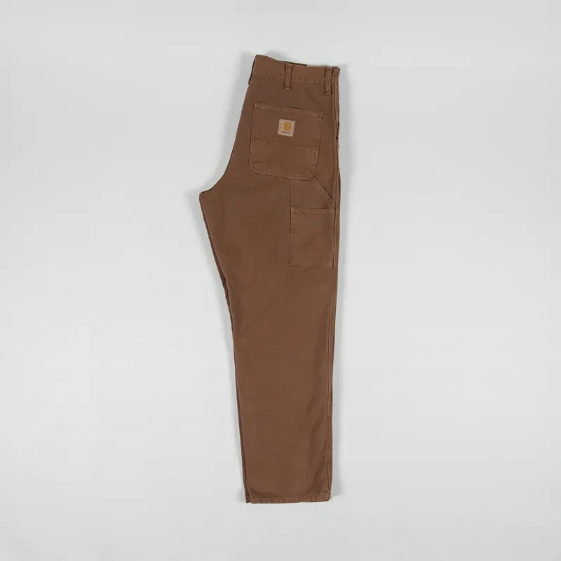 Carhartt WIP Double Knee Pant Tamarind Dearborn Canvas-2