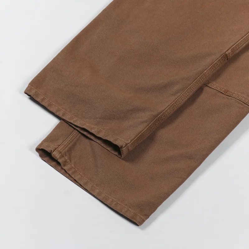 Carhartt WIP Double Knee Pant Tamarind Dearborn Canvas-3