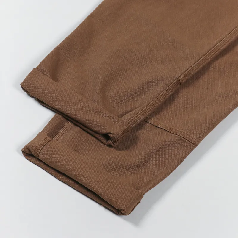 Carhartt WIP Double Knee Pant Tamarind Dearborn Canvas-4