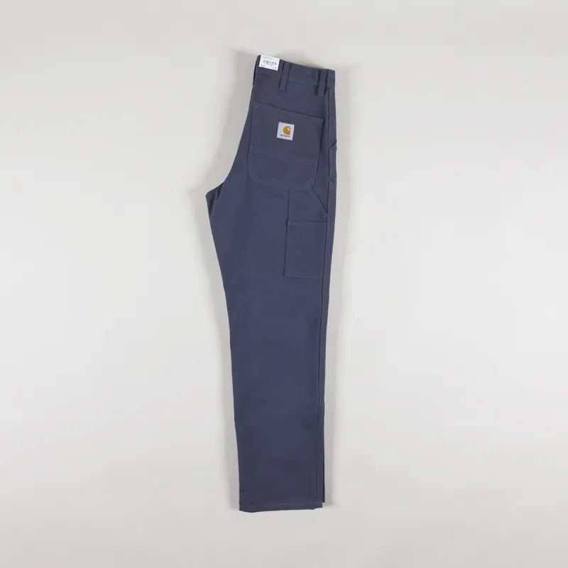 Carhartt WIP Double Knee Pant Zeus Rigid Dearborn Canvas-2