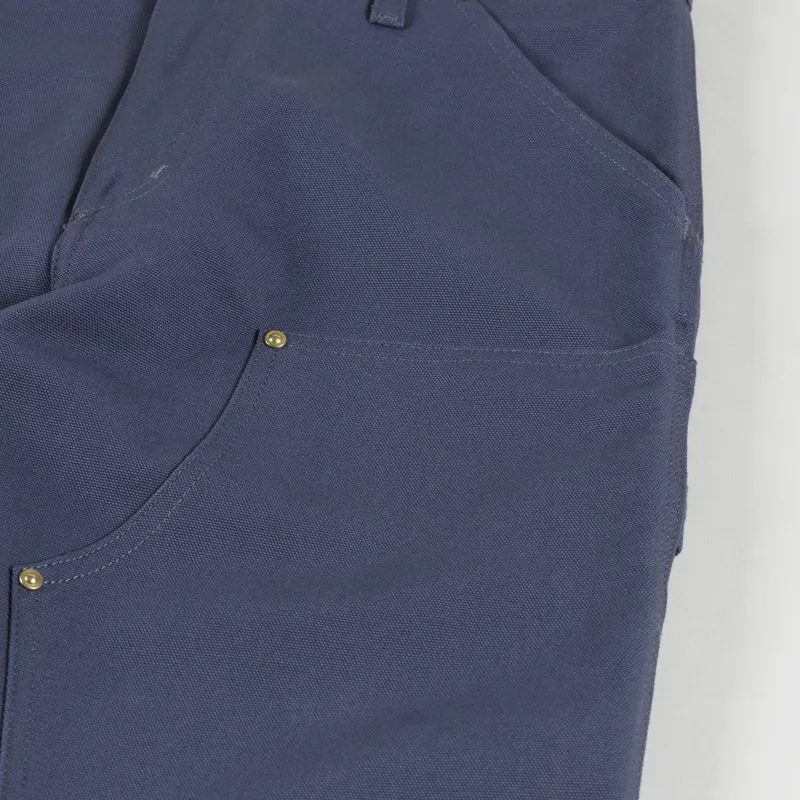 Carhartt WIP Double Knee Pant Zeus Rigid Dearborn Canvas-4