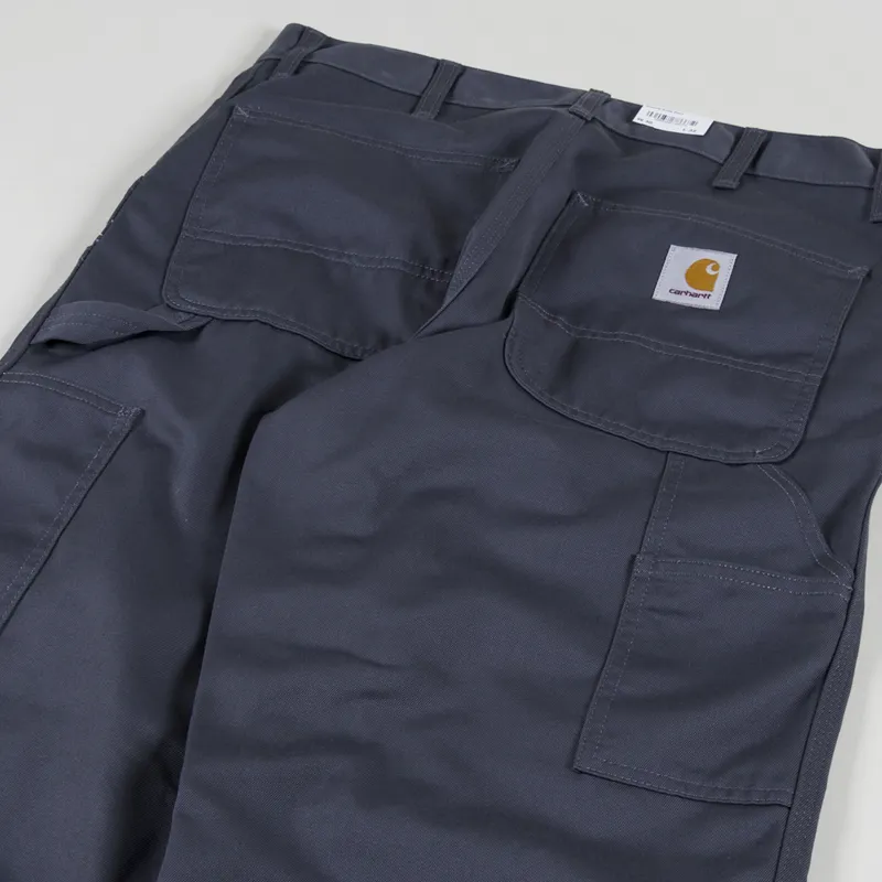 Carhartt WIP Double Knee Pant Zeus Rinsed Denison Twill-3