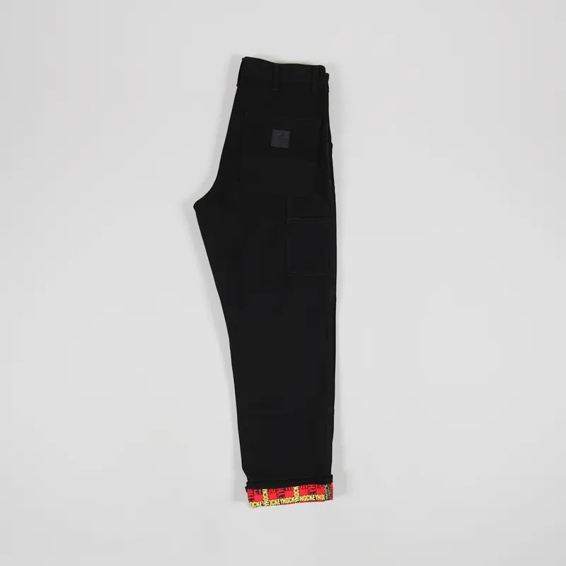 Hockey x Carhartt WIP Double Knee Denim Pant Hickory Black-2