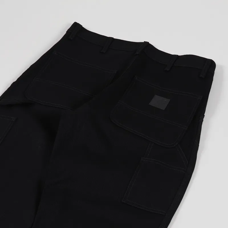 Hockey x Carhartt WIP Double Knee Denim Pant Hickory Black-4