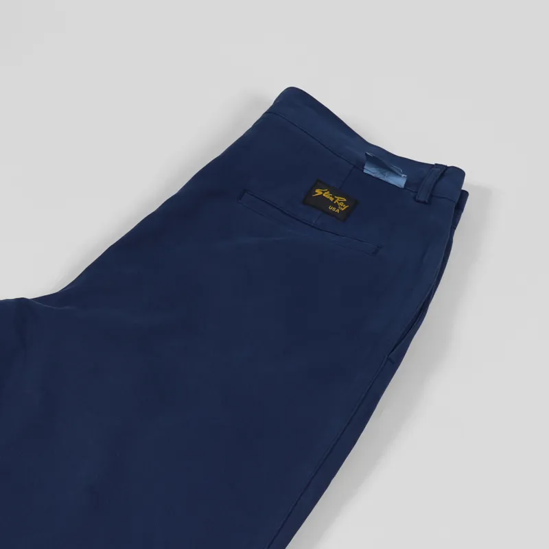 Stan Ray Double Pleat Chino Navy Taffeta-6