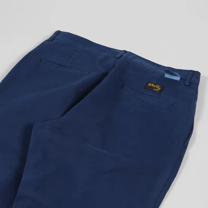 Stan Ray Double Pleat Chino Navy Taffeta-3