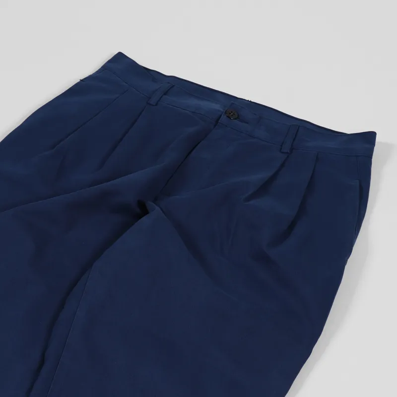 Stan Ray Double Pleat Chino Navy Taffeta-4