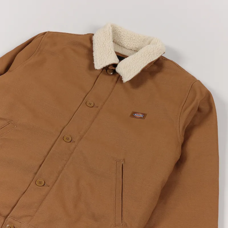 Dickies Duck Canvas Deck Jacket Brown Duck-3