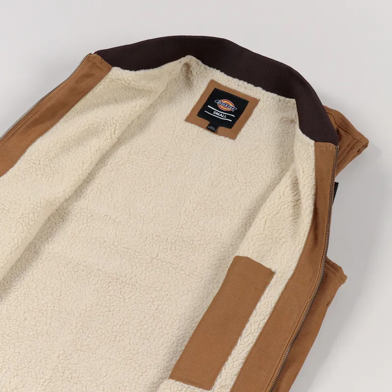 Dickies Duck Canvas Vest Brown Duck-4