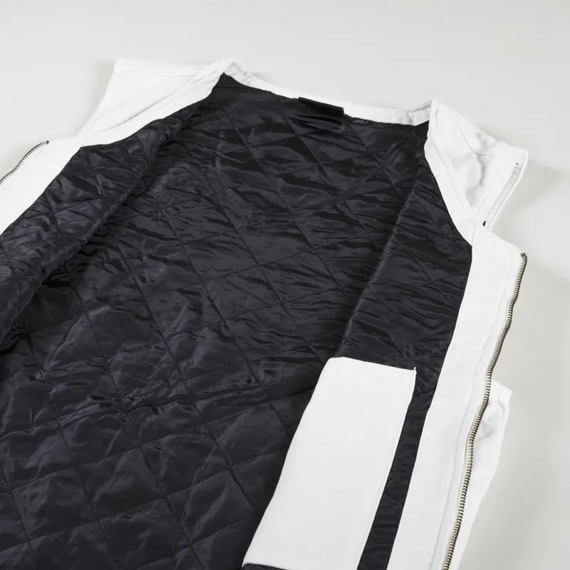 Dickies Duck Canvas Summer Vest Stone Washed Cloud-4