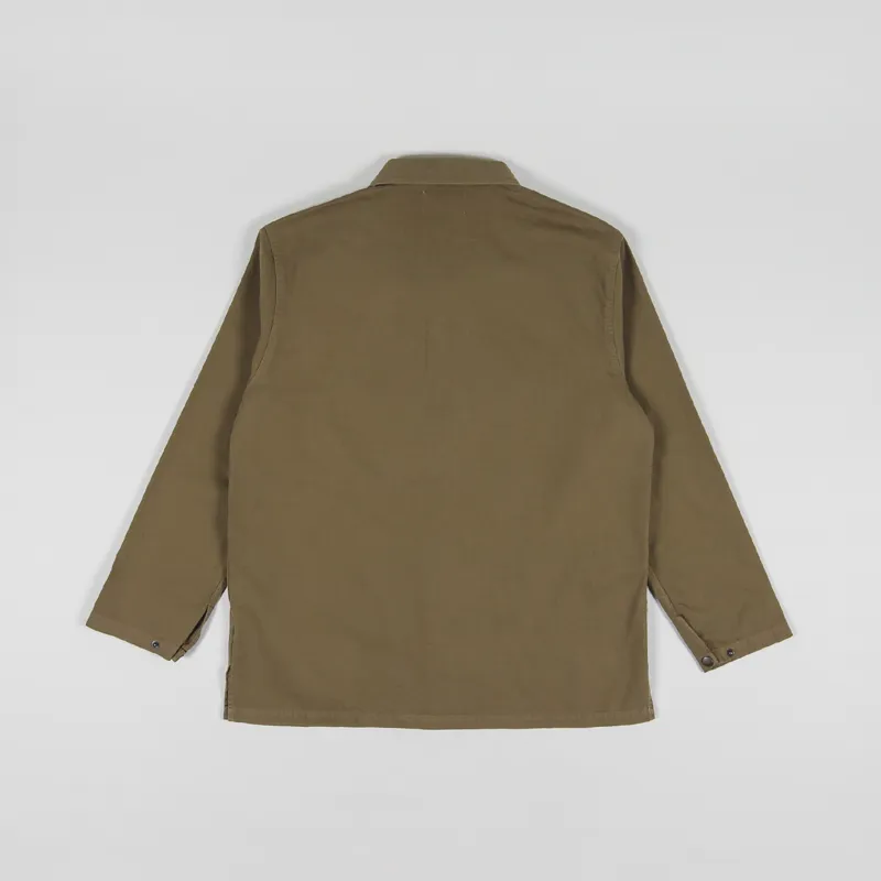 Admiral Sporting Goods Deacon Patch Pocket Overshirt Muted Corn-2