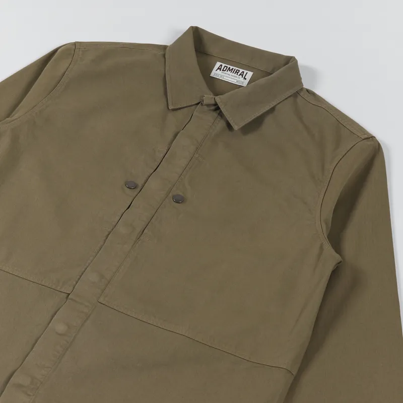 Admiral Sporting Goods Deacon Patch Pocket Overshirt Muted Corn-3