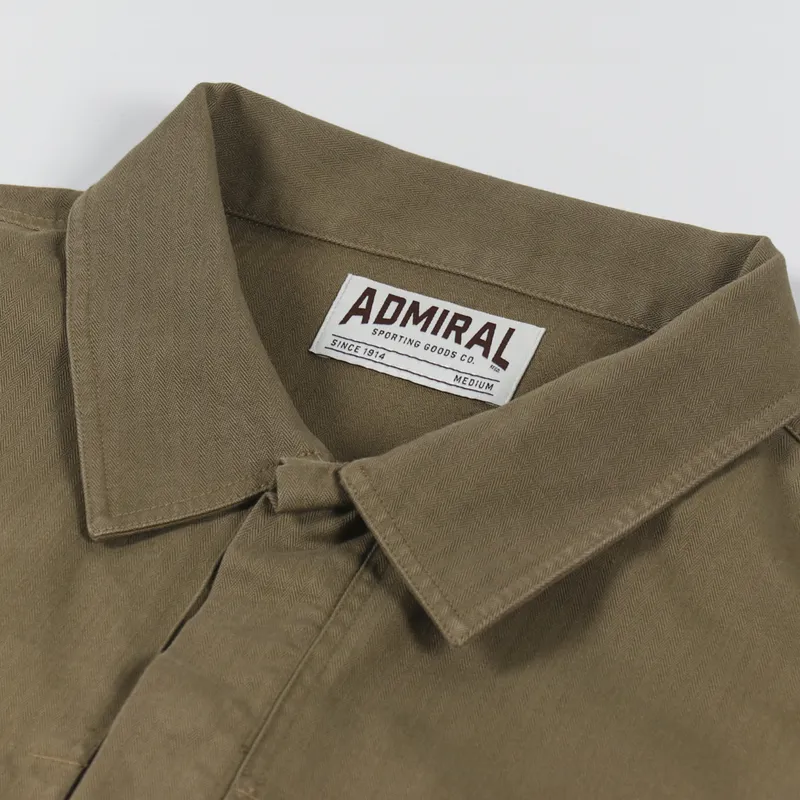 Admiral Sporting Goods Deacon Patch Pocket Overshirt Muted Corn-8