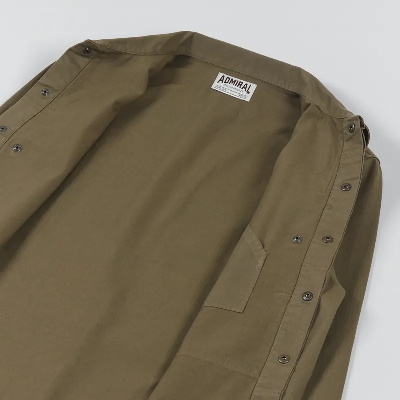 Admiral Sporting Goods Deacon Patch Pocket Overshirt Muted Corn-4