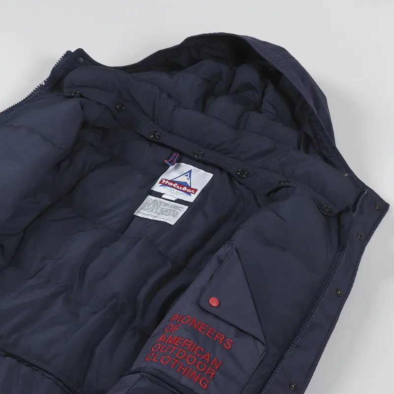 Holubar Mountaineering Outdoor Deer Hunter Jacket Navy Blue Parka