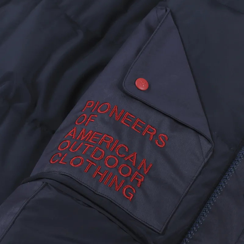 Holubar Mountaineering Outdoor Deer Hunter Jacket Navy Blue Parka