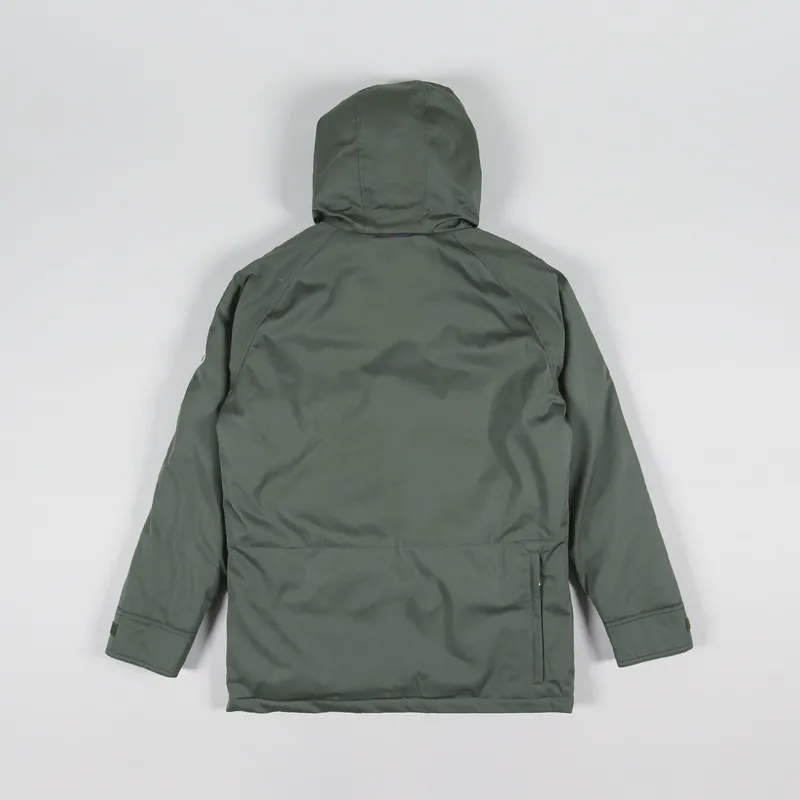 Holubar Mens Deer Hunter Jacket Military Olive Green Winter Parka