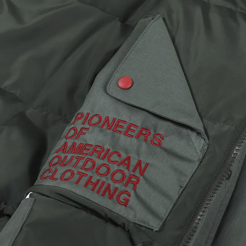 Holubar Mens Deer Hunter Jacket Military Olive Green Winter Parka