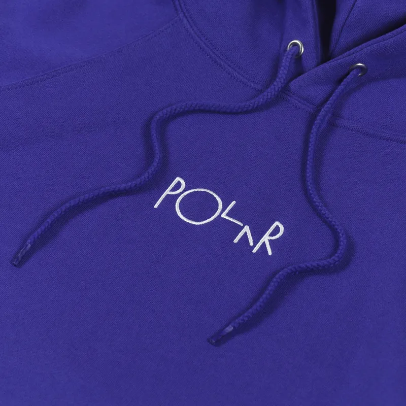 Polar Skate Co. Default Hoodie Purple-5
