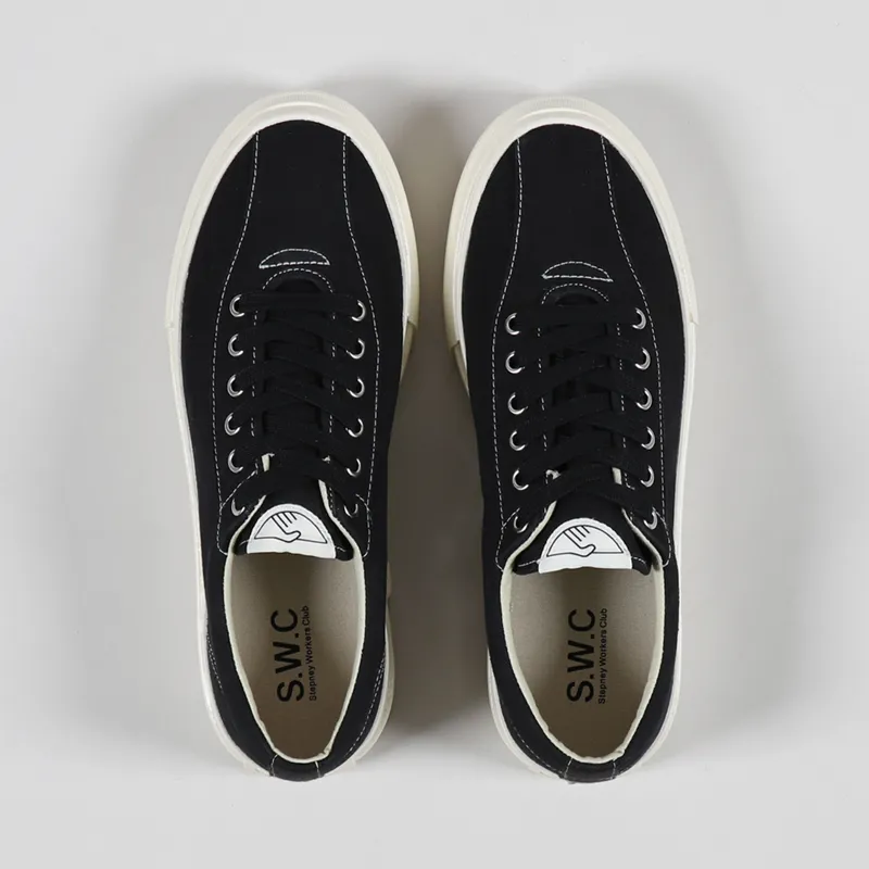 Stepney Workers Club Dellow Shoes Canvas Black-4
