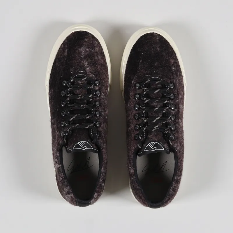 Stepney Workers Club Dellow Shoes Boucle Nebula Dark-2