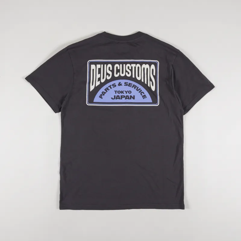 Deus Ex Machina Depot T Shirt Anthracite