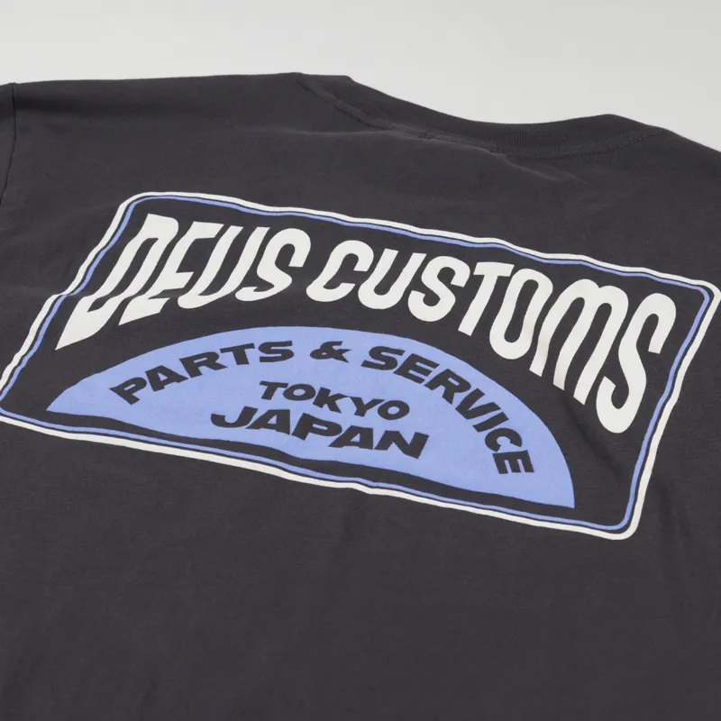 Deus Ex Machina Depot T Shirt Anthracite-2