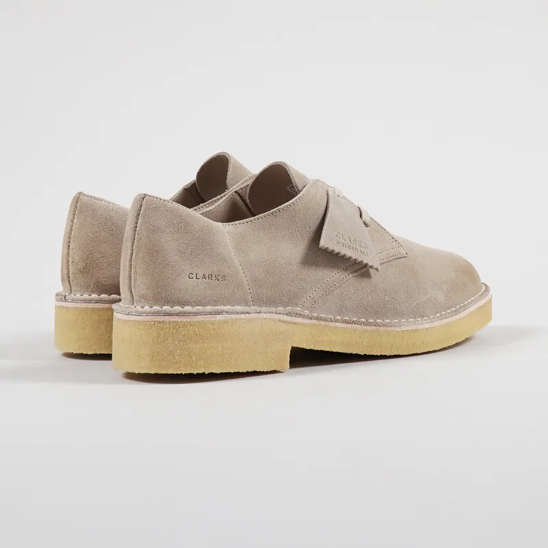 Clarks Originals Desert Khan 221 Shoes Sand Suede-2
